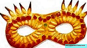 Zevk ve yemek için karnaval maskesi