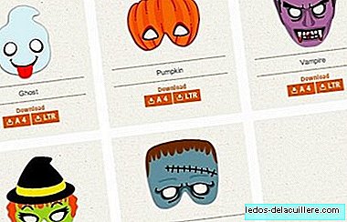 Druckbare Halloween-Masken