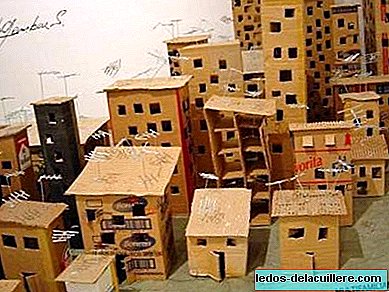 Fun crafts: a cardboard city