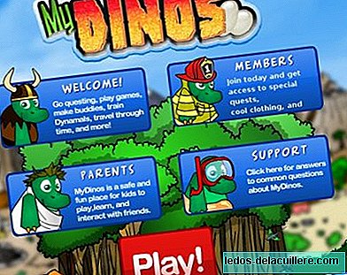MyDinos, a virtual social network for children