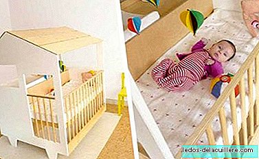 Dom Niny, łóżeczko dziecięce w małym domku