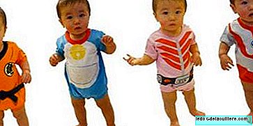일본 만화에서 영감을 얻은 아기 옷
