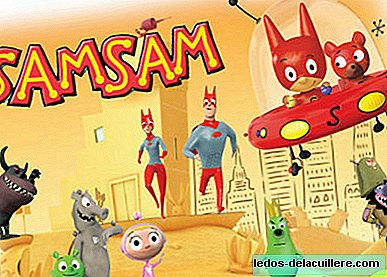 SamSam, a curious child character