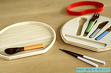 Zen plate and cutlery set for kids