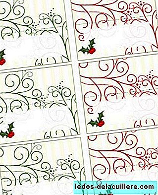 Kartice za sedeče otroke na božičnih praznovanjih