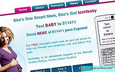 Text4baby, ilmainen tekstiviestipalvelu raskaana oleville naisille Yhdysvalloissa