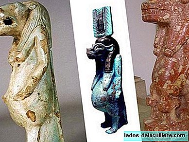 Tueris oder Taueret, die schwangere ägyptische Göttin