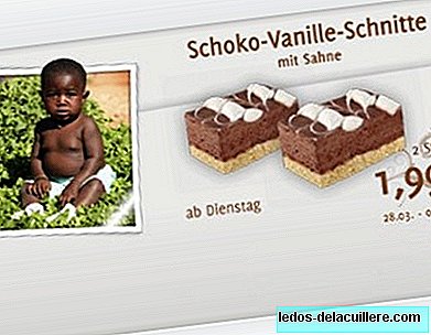 תינוק שחור מככב בהכרזה השנויה במחלוקת על קאפקייקס שוקולד