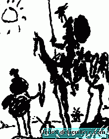 Krátký film o Donu Quijote, kde hrají děti ve školce