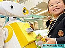 Um robô de babá japonês
