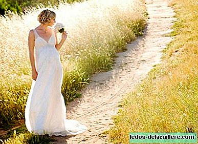 Gaun pengantin untuk wanita mengandung