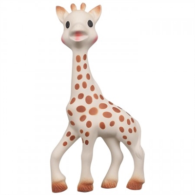 Giraffe Sophie, 's werelds beroemdste bijtring
