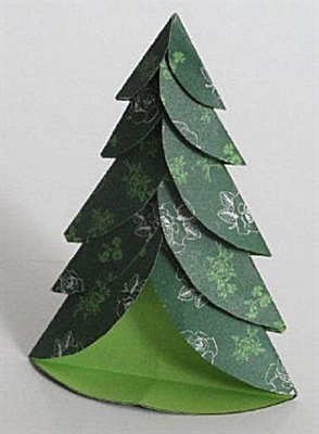Hoe maak je een papieren kerstboom (video)
