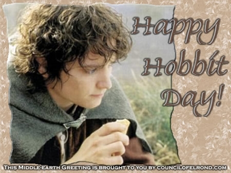 Bonne journée Hobbit!
