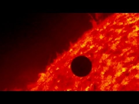 If you liked the images of the transit of Venus you will love the NASA video with images of the Solar Dynamics Observatory