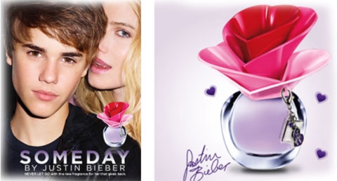 Justin Bieber lance le parfum Someday en Espagne