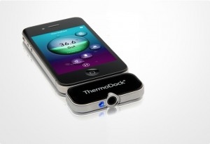 ThermoDock ir bērnu termometrs, kas darbojas iPhone