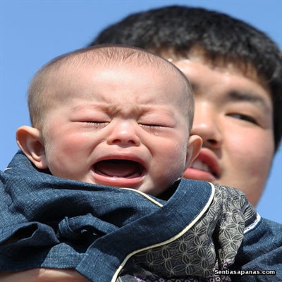 Naki Sumo, "kontes" bayi yang menangis