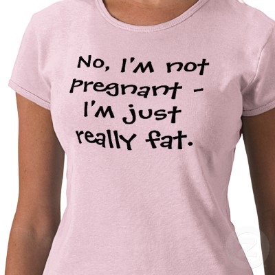 Pregnant or fat?