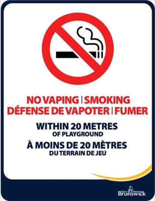 Fumer sera interdit dans les terrains de jeux