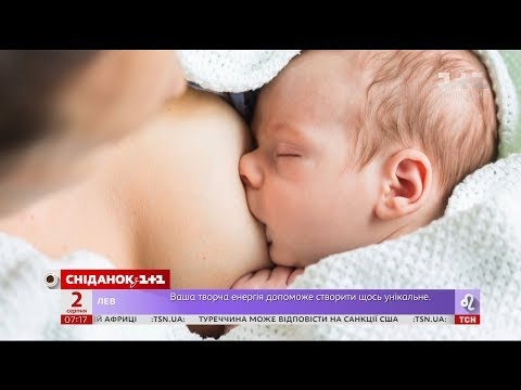 Чотири основні пози годування дитини грудьми (відео)