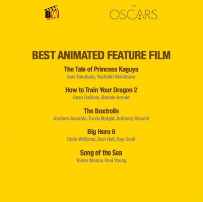 Pocoyo memberikan penghargaan Goya untuk film animasi terbaik