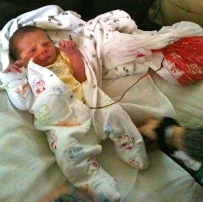 Rođeni lotos: ostaviti dijete prikopčano na posteljici devet dana nakon rođenja