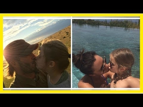 David Beckham mencium anak perempuannya berusia 5 tahun dan sesetengah orang mendapati ia mengganggu