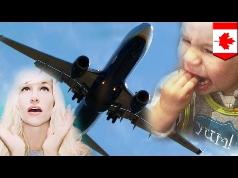 A segurança de um avião é afetada pelo choro de uma criança?